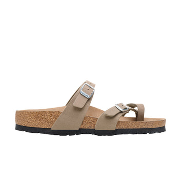 Mayari Vegan Synthetic Soft Birki Gray Taupe